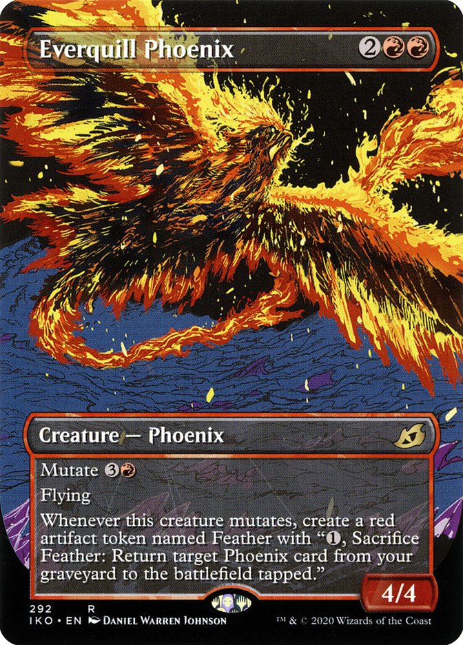 Phénix d'Everquill (Présentoir) [Ikoria : la terre des Béhémoths]