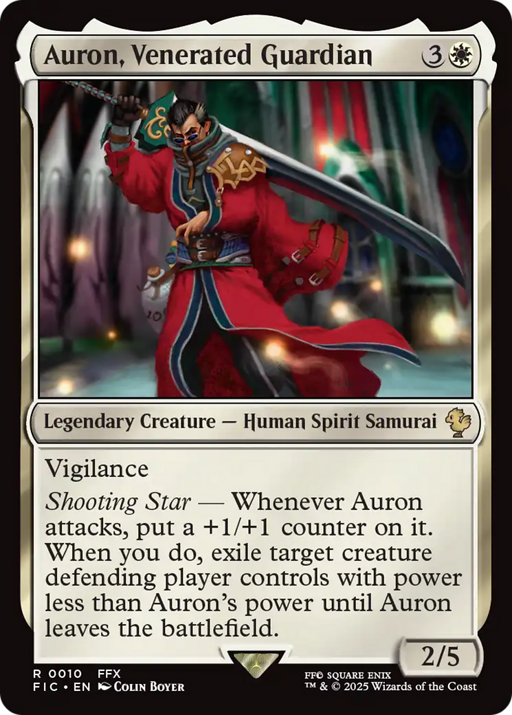 Auron, Gardien vénéré [FINAL FANTASY Commander]