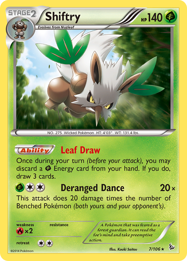 Shiftry (7/106) [XY: Feu Glacial]