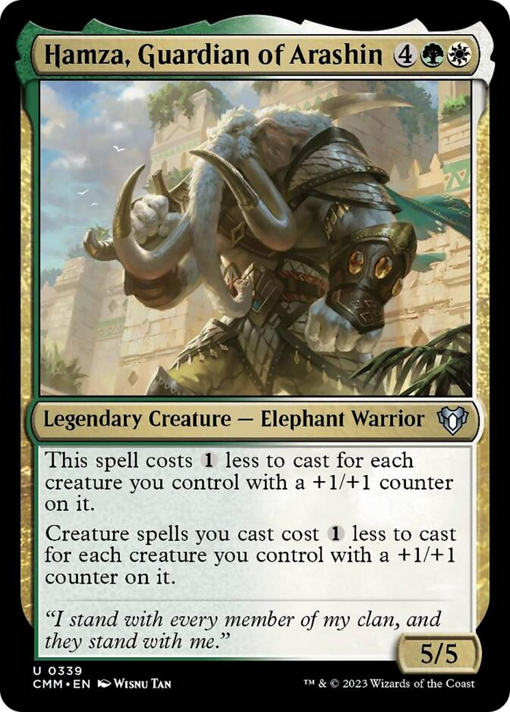 Hamza, gardien d'Arashin [Commander Masters]
