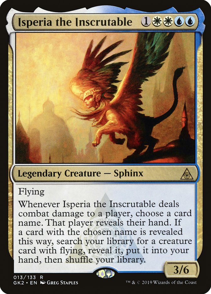 Isperia l'Inscrutable [Kit de guilde Allégeance de Ravnica]