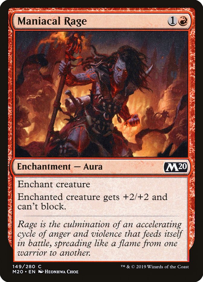 Rage maniaque [Édition de base 2020]