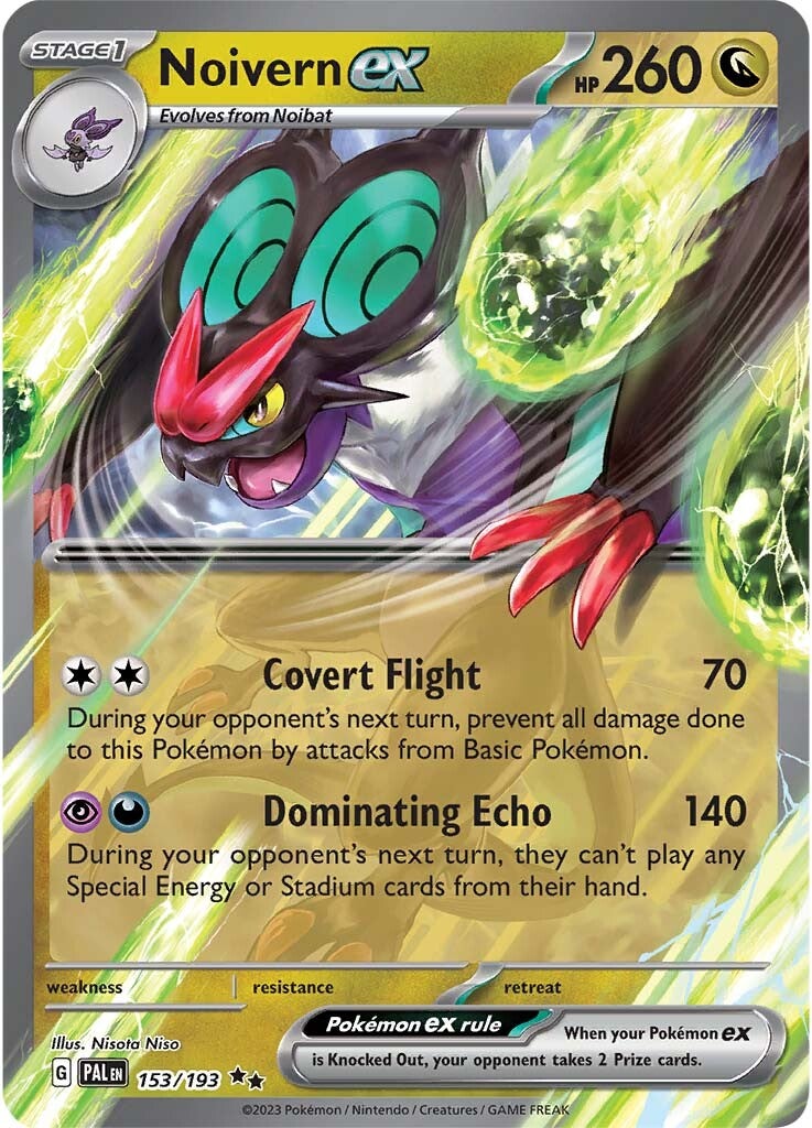 Noivern ex (153/193) [Escarlata y Púrpura: Evolución en Paldea]