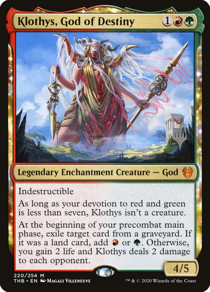 Klothys, Déesse du Destin (Pack promo) [Promos Theros par-delà la mort]