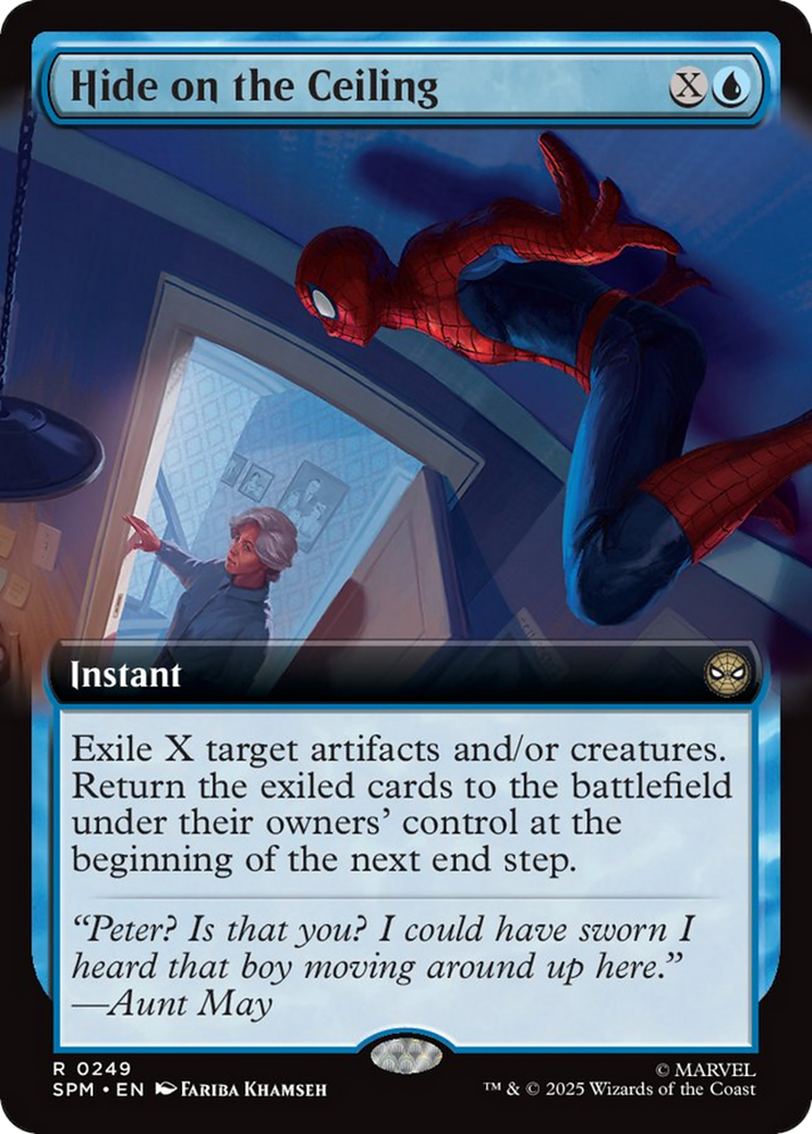 Se cacher au plafond (Illustration étendue) [Marvel's Spider-Man]
