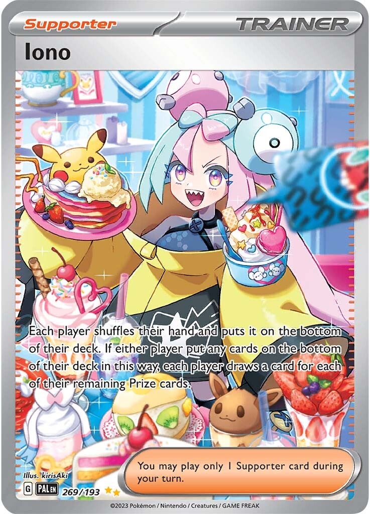 Iono (269/193) [Escarlata y Púrpura: Evolución en Paldea]