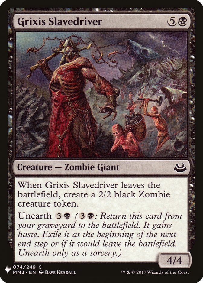 Contremaître de Grixis [Mystery Booster]