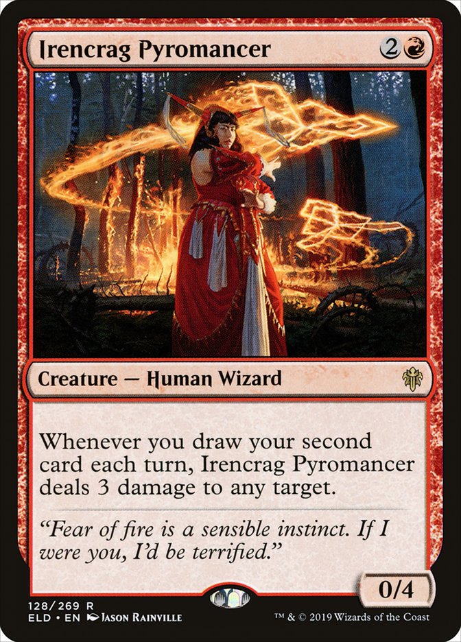 Piromante de peñasco de Irencrag [Trono de Eldraine]