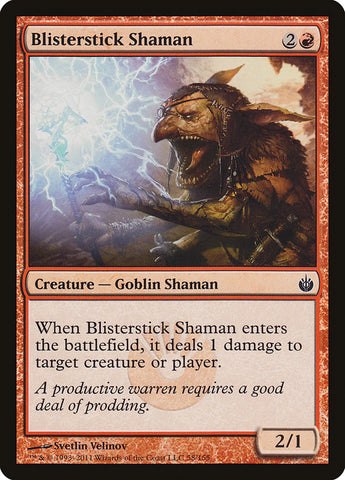 Chamane aux doigts de feu [Mirrodin assiégée]