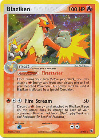 Braségali (3/109) (Holo Cosmos) [EX : Stade de combat]
