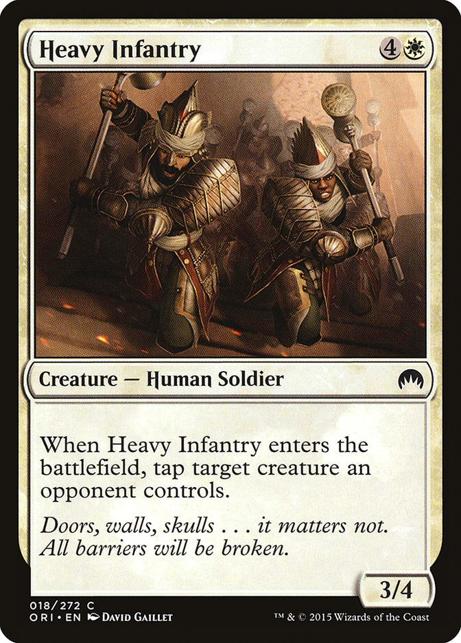 Infanterie lourde [Magic Origins]