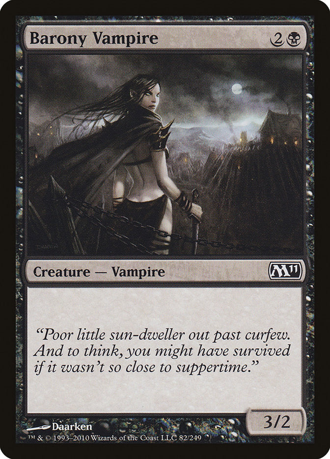 Vampire de la baronnie [Magic 2011]