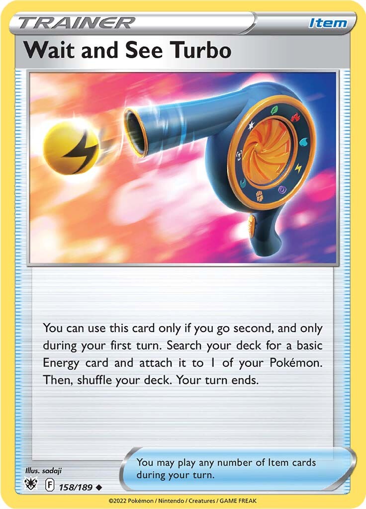 ¡A esperar y ver, Turbo! (158/189) [Espada y Escudo: Radiante Astropoder]