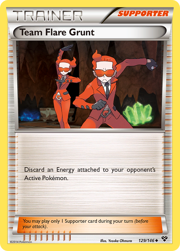 Sbire de la Team Flare (129/146) [XY: Set de base]