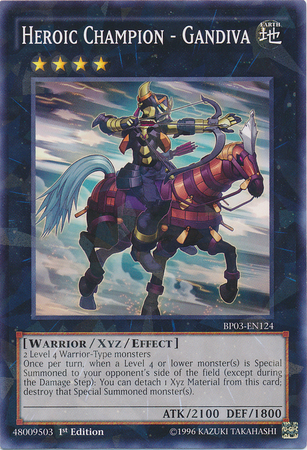 Héros Champion - Gandiva [BP03-FR124] Shatterfoil Rare