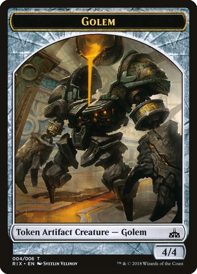 Jeton de golem [Jetons Les Légions de l'Oubli]