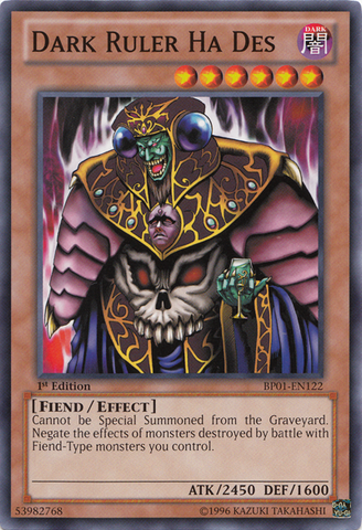 Ha Des, el Señor Oscuro [BP01-SP122] Común