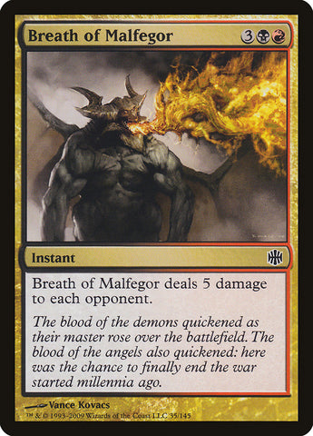 Aliento de Malfegor [Alara Renacida]
