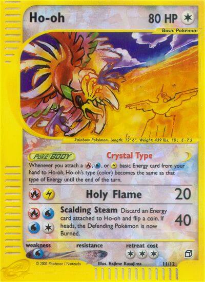 Ho-Oh (11/12) [Booster Box Promo]