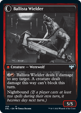 Vigilante balista // Portador balista [Innistrad: Doble función]