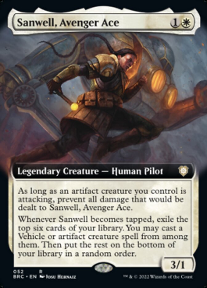 Sanwell, as de la vengeance (Extended Art) [Les Guerres fraternelles Commander]