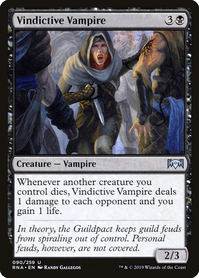 Vampire vindicatif [Allégeance de Ravnica]
