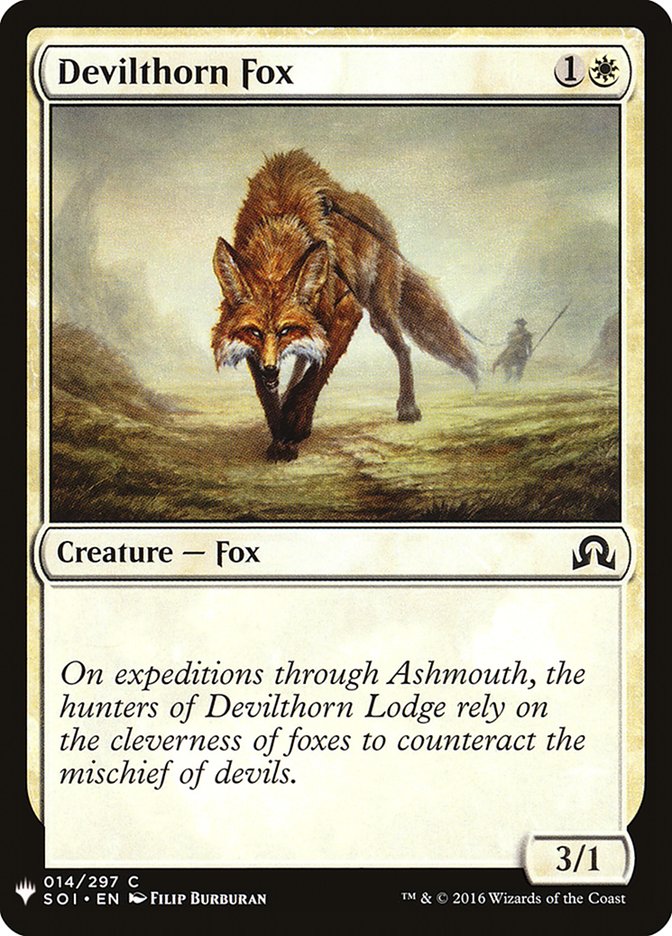 Renard d'épines démoniaques [Booster mystère]