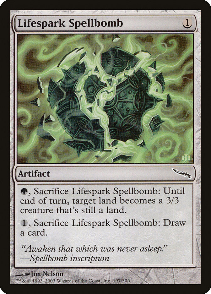 Bombe-sort Scintillement de vie [Mirrodin]