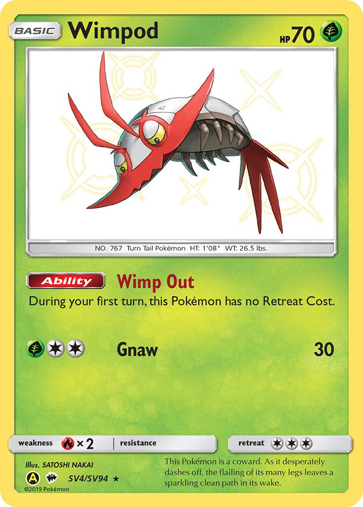 Wimpod (SV4/SV94) [Soleil et Lune : Destinées Occultes - Voie du Brillant]