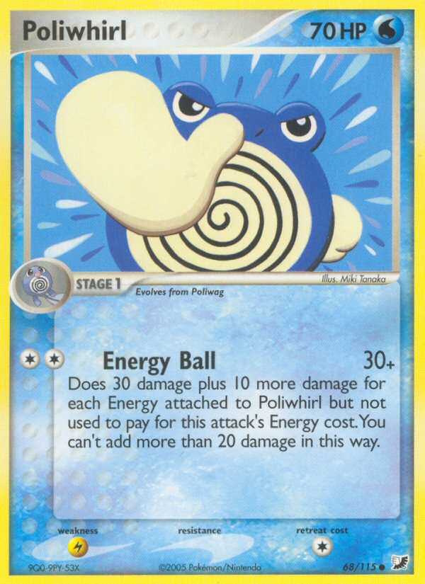 Poliwhirl (68/115) [EX: Forces Inconues]