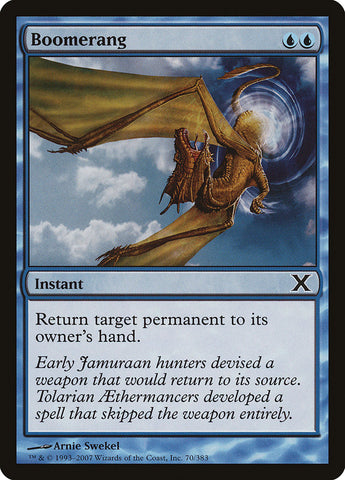 Boomerang [Dixième édition]