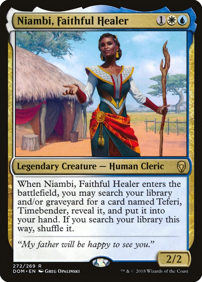 Niambi, guérisseuse dévouée [Dominaria]