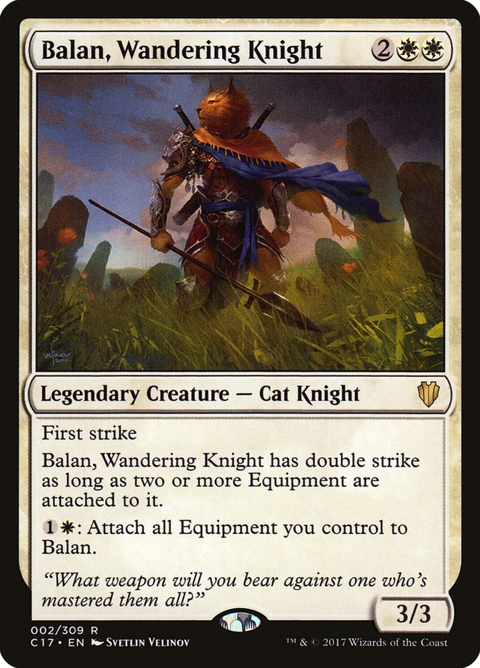 Balan, Chevalier errant [Commander 2017]