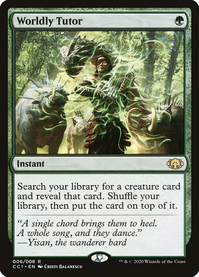 Tuteur mondain [Commander Collection: Green]