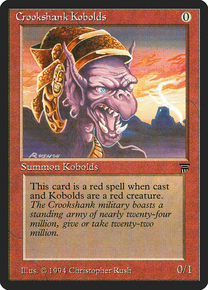 Kobolds de Crookshank [Légendes]