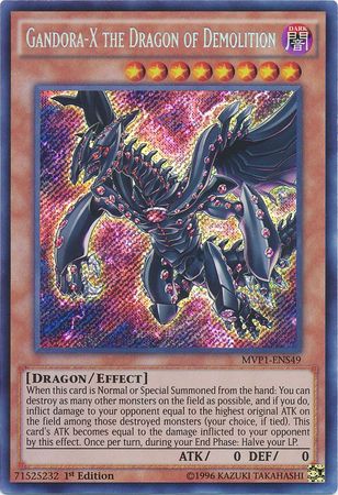 Gandora-X le Dragon Démolisseur [MVP1-FRS49] Secrète Rare