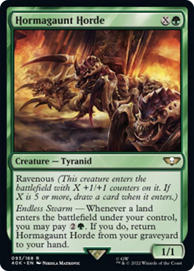 Horde d'Hormagaunts (Surge Foil) [Warhammer 40,000]
