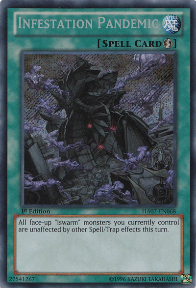 Pandémie d'Infestation [HA07-FR068] Secret Rare