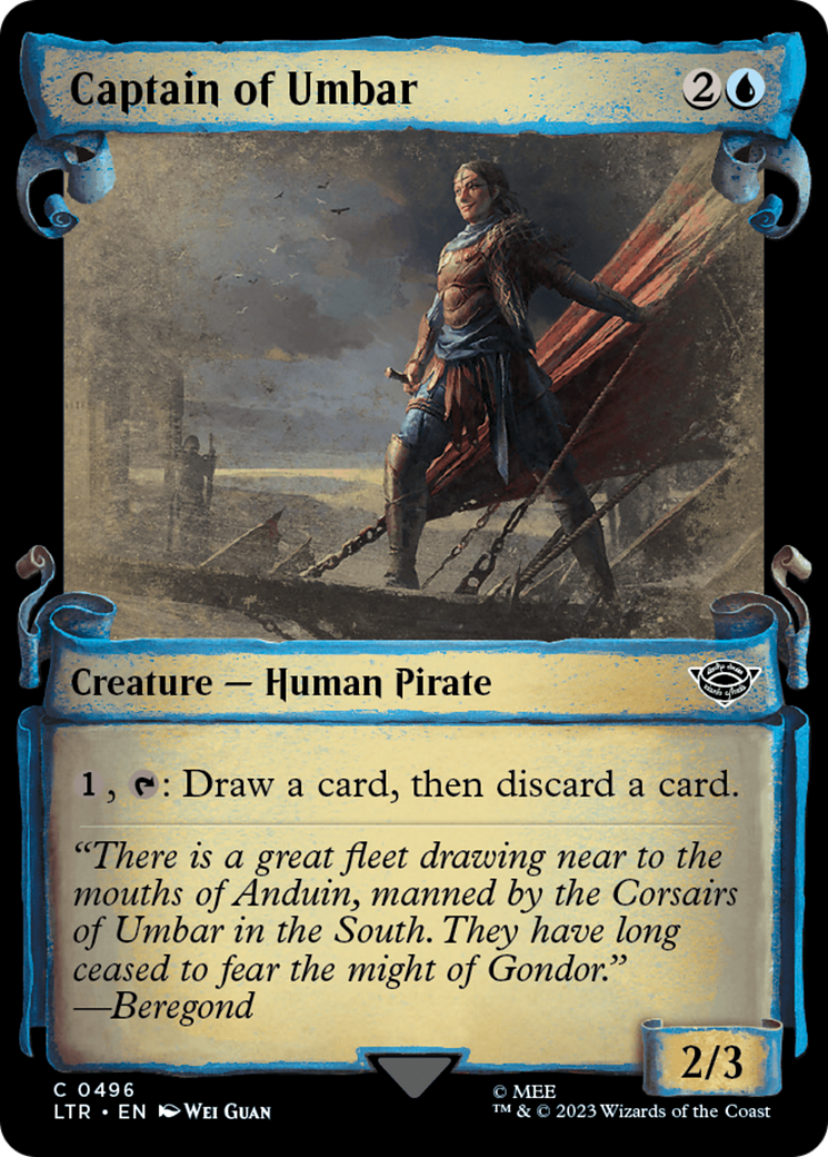 Capitaine d'Umbar [Le Seigneur des Anneaux : Contes de la Terre du Milieu - Parchemins de l'extension]