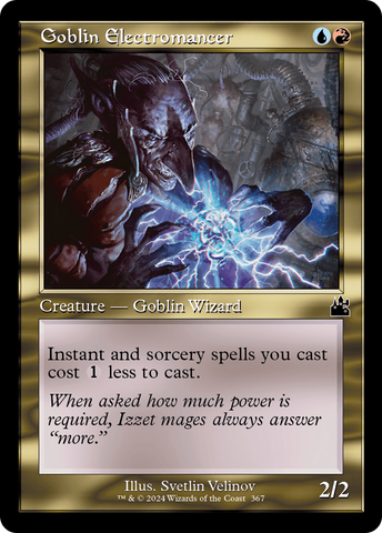 Electromante Trasgo (Marco retro) [Ravnica Remasterizada]