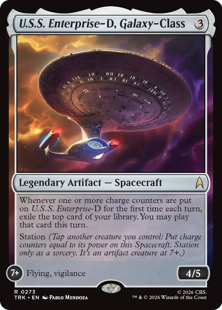 U.S.S. Enterprise-D, Galaxy-Class [Star Trek]