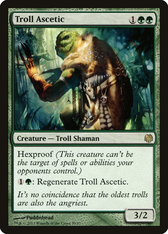Ascète troll [Duels de Planeswalkers : Héros contre Monstres]