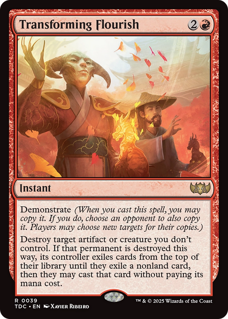 Transformation florissante [Tarkir : Commander Dragonorage]