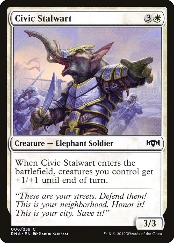 Pilier civique [Allégeance de Ravnica]