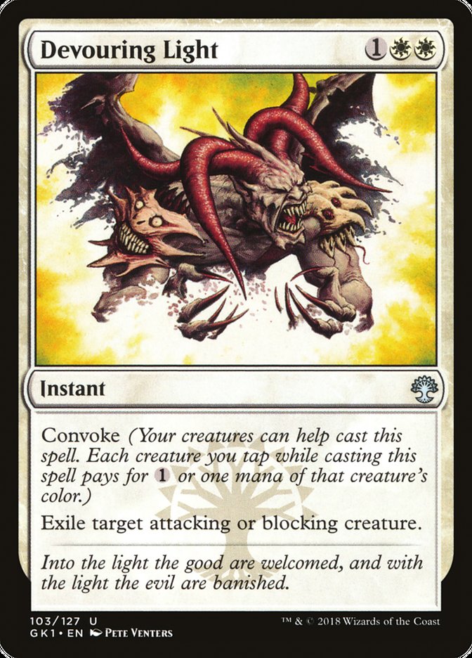 Lumière Dévourante [Kits de guilde de Ravnica]