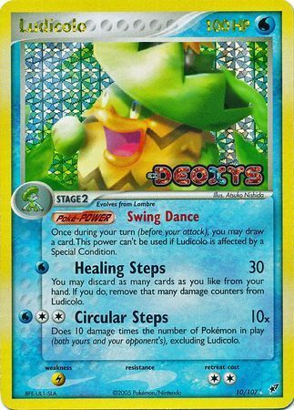 Ludicolo (10/107) (Estampillé) [EX: Deoxys]