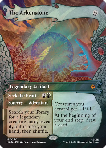La Piedra del Arca (Exhibición) (Surge Foil) [El Hobbit]