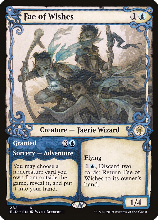 Fée des Vœux // Exaucé (Vitrine) [Le Trône d'Eldraine]
