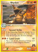 Rhinocorne du Team Magma (22/95) [EX : Team Magma vs Team Aqua]