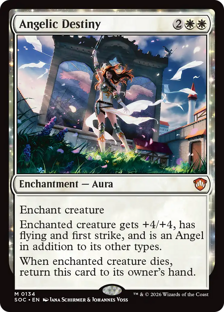Destino angelical [Secretos de Strixhaven Commander]